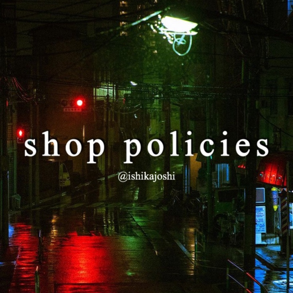shop policies